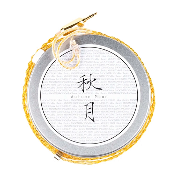 Cable MoonDrop Autumn Moon gold 2pin 4.4mm - img.0