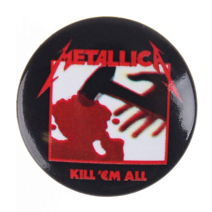 Souvenir Pyramid Metallica Kill Em All (Button Badges) - img.0