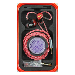 In-ear headphones FATfreq Scarlet Mini Universal Red