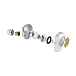 IEMs headphones Queen Of Audio Gimlet White - img.3