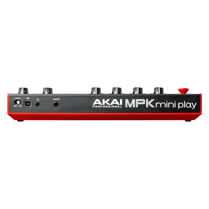MIDI Keyboard Akai Professional MPK Mini Play MK3 Black Red - img.4
