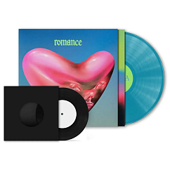 Vinyl Record Fontaines D.C. – Romance (Limited Turquoise Blue Vinyl) - 2LP