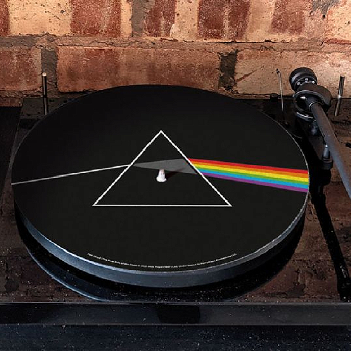 Vinyl Accessory Pyramid Pink Floyd Darkside (12 Slipmat) Black - img.2