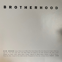 Vinyl Record New Order - Brotherhood (Black) LP