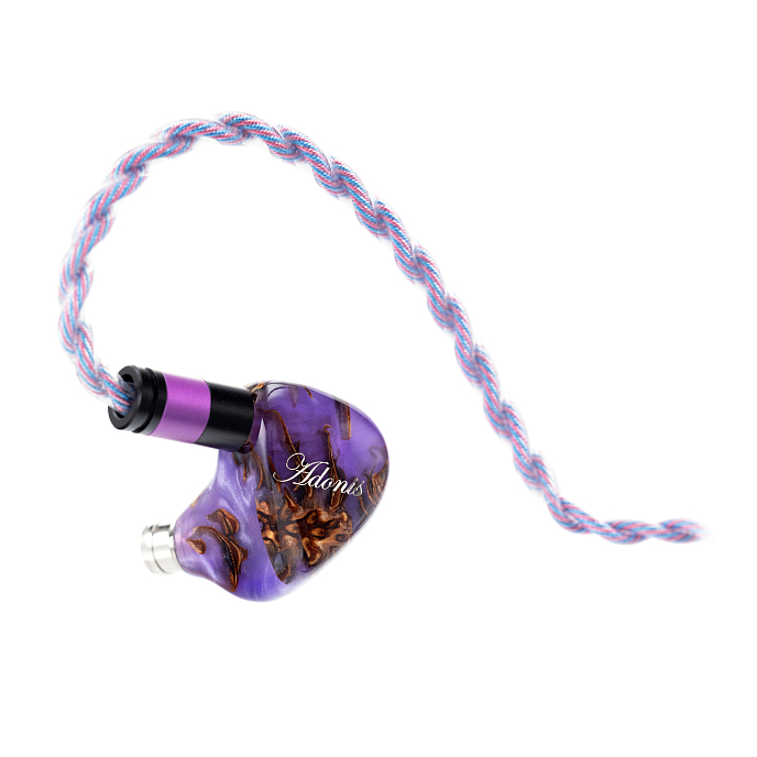 In-ear headphones Queen Of Audio Adonis New Purple - img.1