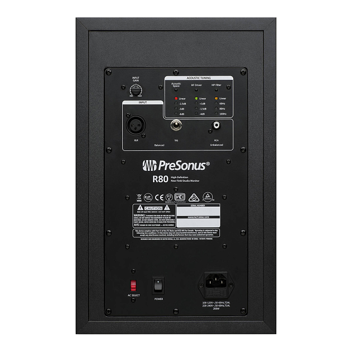 Studio monitor PreSonus R80 black - img.1