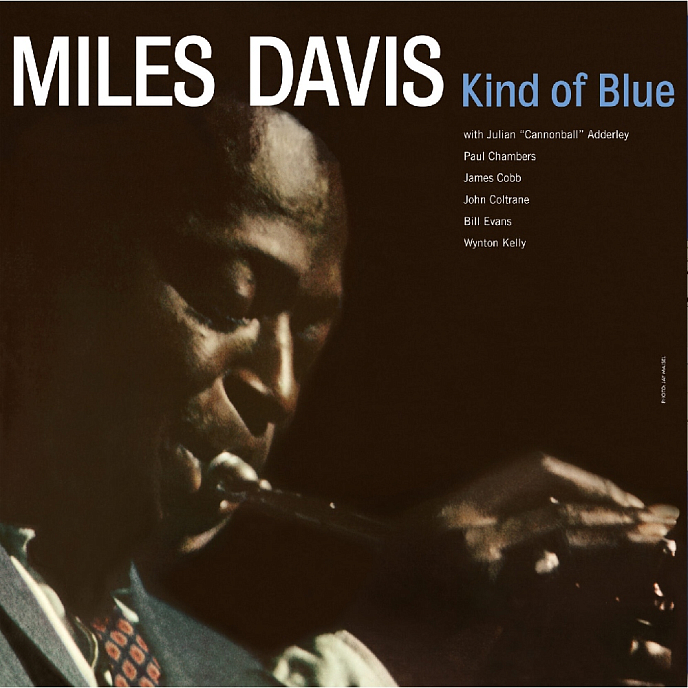 Vinyl Record Miles Davis – Kind Of Blue (Deluxe Edition, Blue Cloudy) LP - img.0