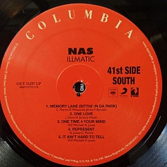 Vinyl Record Nas - Illmatic - LP