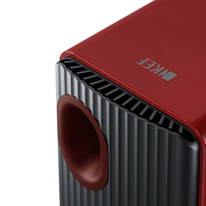 Bookshelf speakers KEF LS50 Wireless II Crimson Red + KEF Kube 8B + KEF S2 Floor Stand - img.5