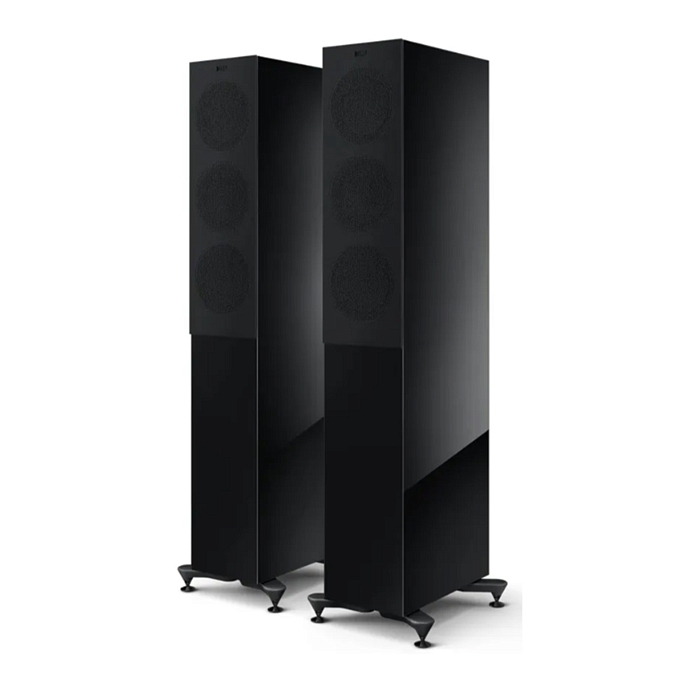 Floorstanding Speakers KEF R5 Meta Black Gloss - img.1