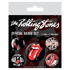 Souvenir Pyramid The Rolling Stones Pin Badge Pack