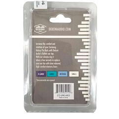 Eartips Dekoni Audio Bulletz for Samsung Galaxy Pro Medium 3 Pack