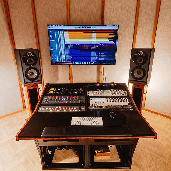 Speaker Stands Zaor Monitor Stand White Grey - img.4