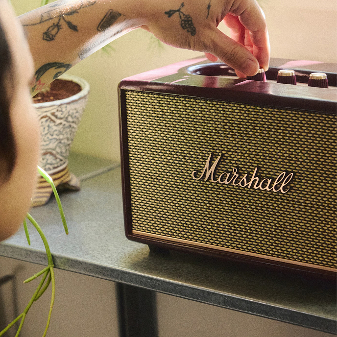 Portable speaker Marshall Acton III Burgundy - img.14