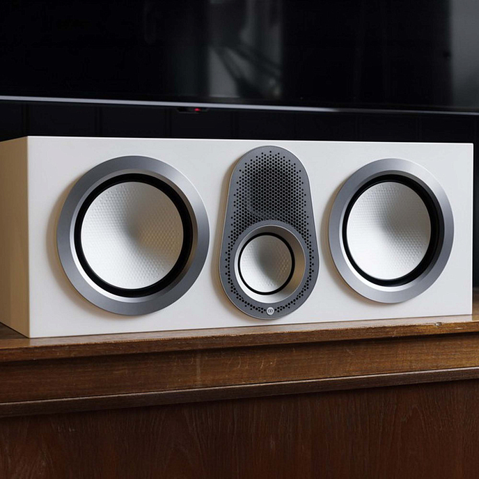 Central Channel Monitor Audio Gold C250 (6G) Satin White - img.2