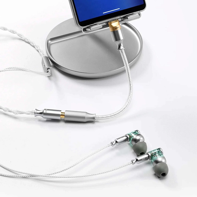 Headphone amplifier with DAC ddHiFi TC35CM2 Silver USB-C - 3.5 mm - img.4