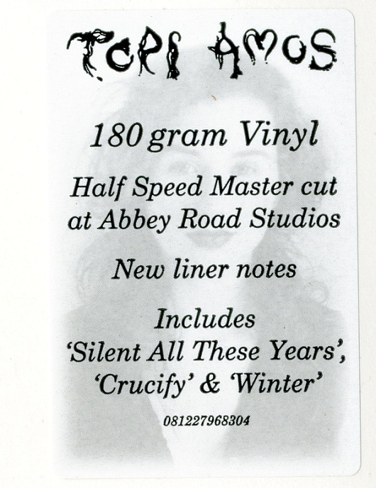 Vinyl Record Tori Amos - Little Earthquakes - img.1