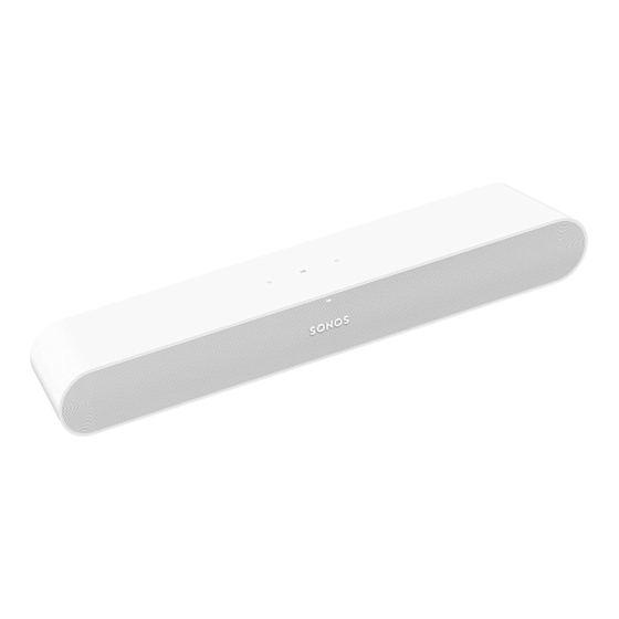 Soundbar Sonos Ray Wireless Soundbar White - img.0