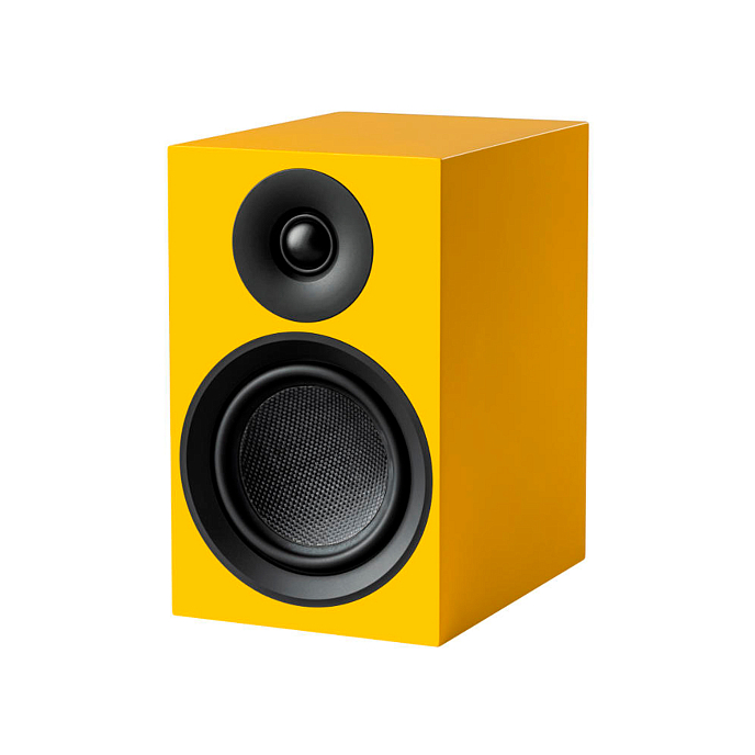 Bookshelf speakers Pro-Ject Speaker Box 5 E Carbon Satin Yellow - img.1