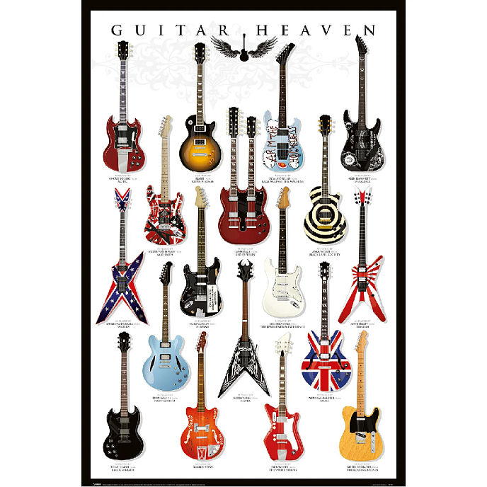 Souvenir Pyramid Guitar Heaven (Maxi Poster) - img.0