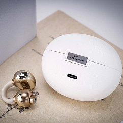Wireless Headphones Kinera Sylvie White Champagne Gold