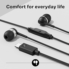 In-ear headphones Sennheiser CX 80U Black