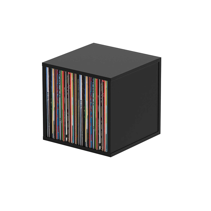Vinyl record stand Glorious Record Box 110 Black - img.0