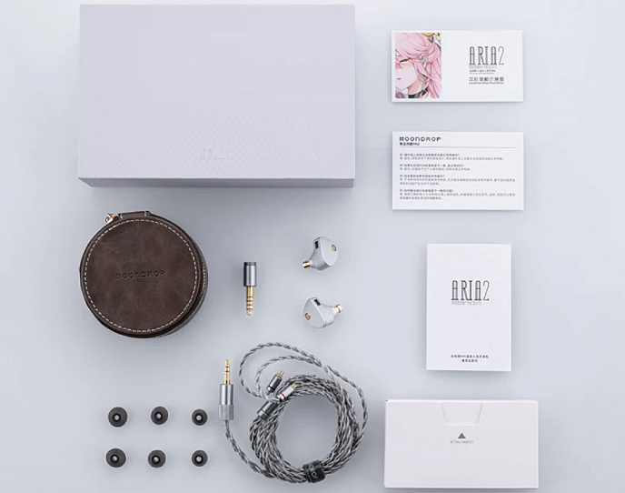 In-ear headphones MoonDrop Aria 2 Silver - img.6