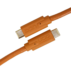 Cable UDG Ultimate Audio Cable USB-C - USB-C Straight 1.5m Orange
