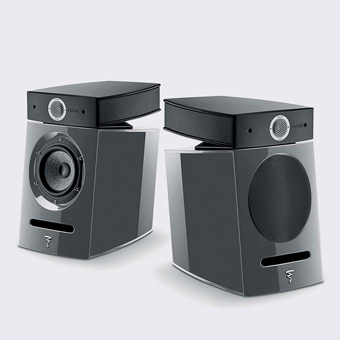 Bookshelf speakers Focal Diablo Utopia EVO Ash Grey Lacquer - img.2