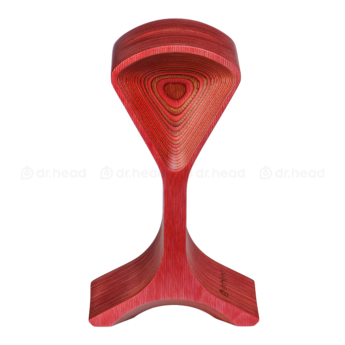 Headphone stand Dr.Head Under Wood Snowstorm 2 Light Ruby / Dark Ruby - img.1