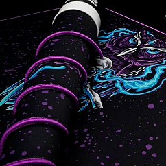 Mouse pad Maze NIGHT OWL-B Black 3XL