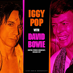 Vinyl Record Iggy Pop With David Bowie – Mantra Studios Broadcast, Chicago 1977 LP