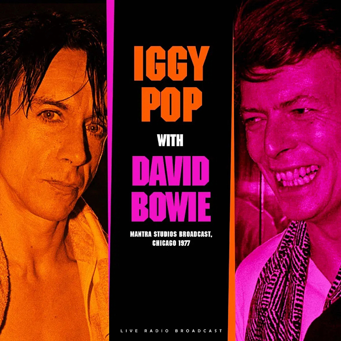 Vinyl Record Iggy Pop With David Bowie – Mantra Studios Broadcast, Chicago 1977 LP - img.0