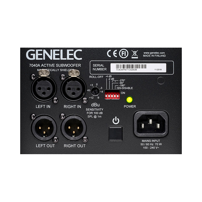 Studio monitor Genelec 7040APM Black - img.3
