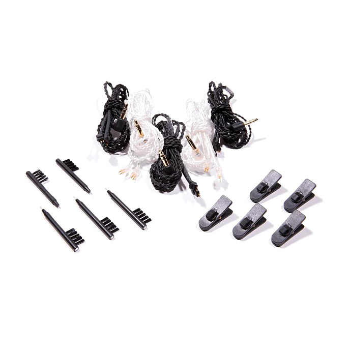Kit 64 Audio Tour Pack 2-Pin Black Silver - img.0