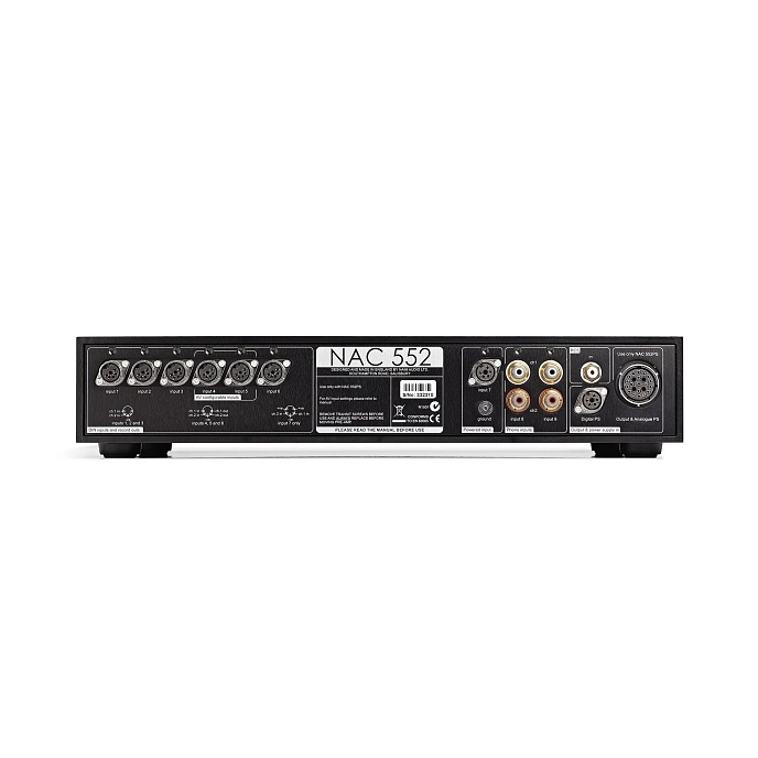 Preamp Naim NAC 552 Black (White LED Light) - img.1