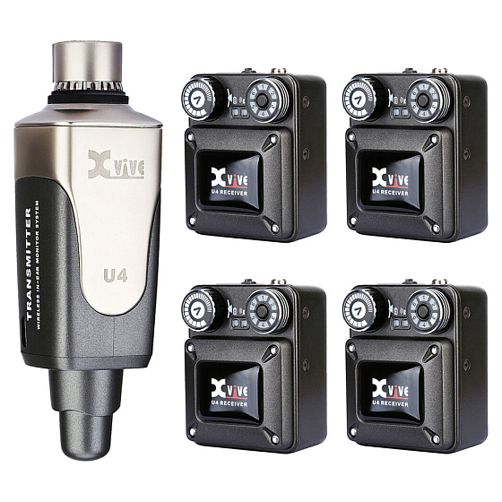 Wireless in-ear monitor system XVIVE U4R4 - img.0