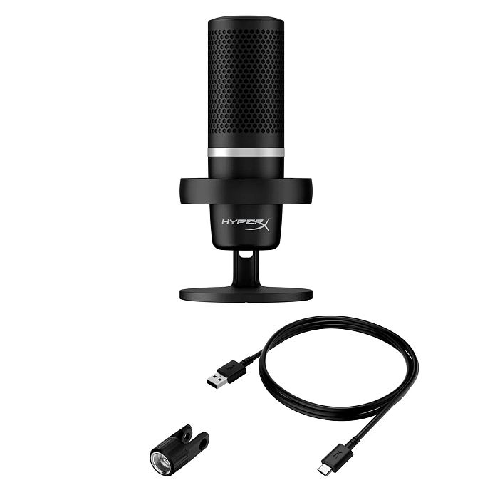 Microphone for streaming and gaming HyperX DuoCast Black - img.5