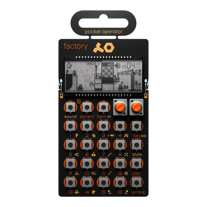 Synthesizer Teenage Engineering PO-16 Factory Black - img.0