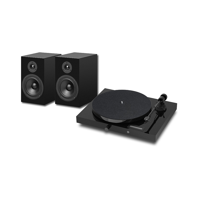 Turntable Pro-Ject SET JukeBox E1 + Speaker Box 5 Piano Black - img.0