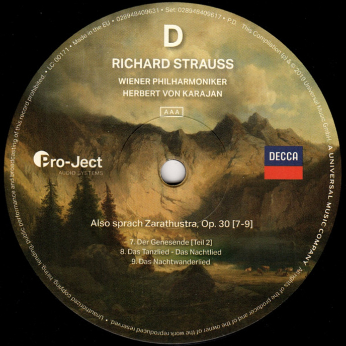 Vinyl Record Pro-Ject Richard Strauss - Also Sprach Zarathustra 2LP - img.7