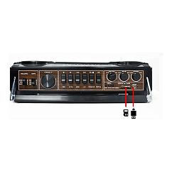 Player Echo Audio Retro Blast Lit Black