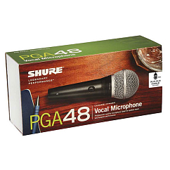 Vocal microphone Shure PGA48-XLR-E