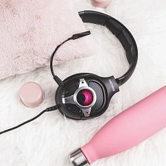 Gaming headset Meters Level Up Carbon Black