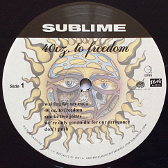 Vinyl Record Sublime - 40oz. To Freedom - 2LP