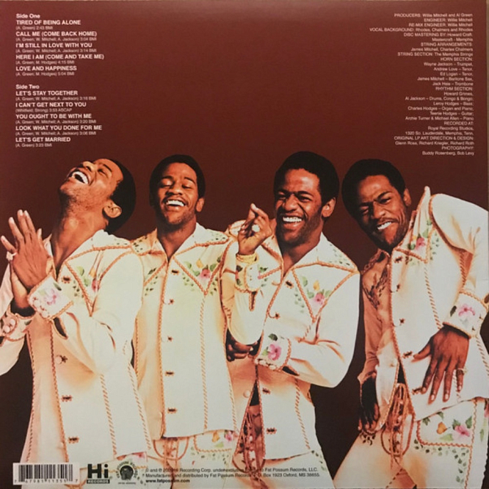 Vinyl Record Al Green - Greatest Hits LP - img.1