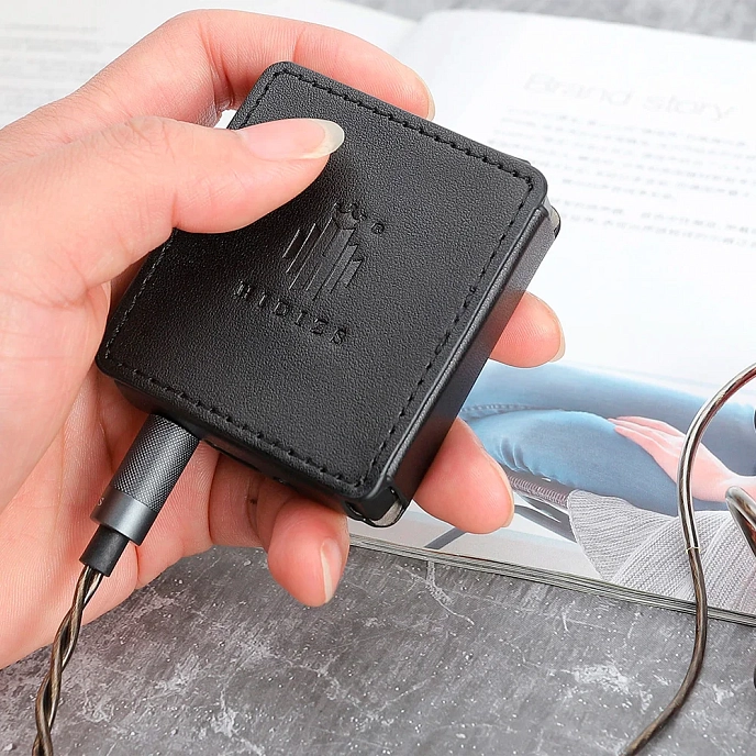 Player Case Hidizs AP80 Pro-X Leather Case Black - img.2