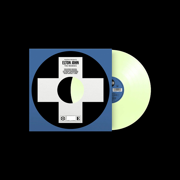 Vinyl Record Elton John - The Remixes (glow in the dark) (RSD26) LP - img.1