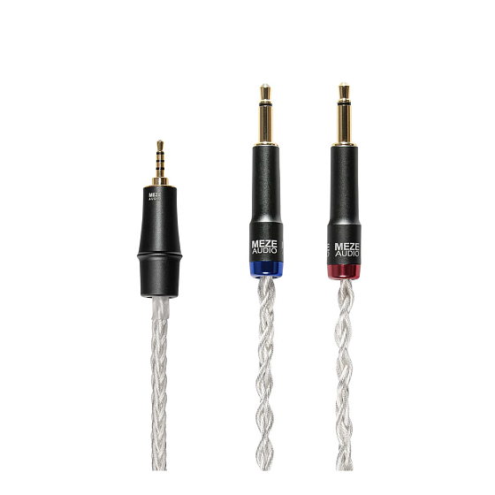 Cable Meze mono 3.5mm to 2.5mm PCUHD Premium Silver 1.3m - img.0